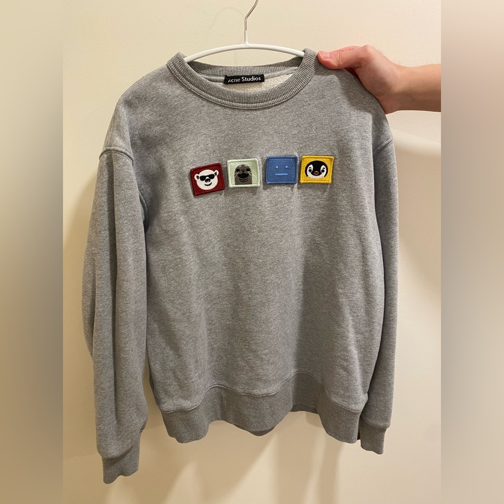 Acne Studios Animal Patch Sweatshirt